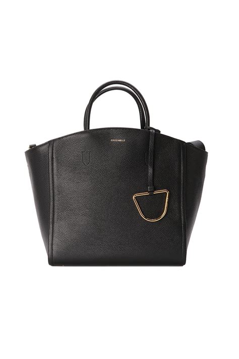 Сумка женская COCCINELLE (Натуральная кожа), цвет Черный. Артикул ...