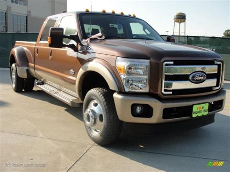 Golden Bronze Metallic Ford F Super Duty King Ranch Crew Cab