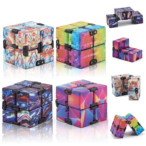 Qweryboo Pcs Infinity Cube Fidget Toy Sensory Tool Supplies For