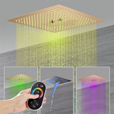 Cascada 16 Music Led Shower System With Bluetooth Cascada Showers