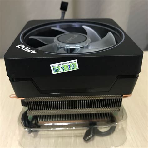 Amd R7 2700x Wraith Prism 光環 Rgb Led 原裝風扇散熱器 原廠風扇 幽靈風扇 蝦皮購物