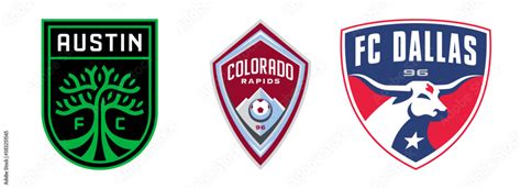 Vector logo of the Austin Football Club from the Major League Soccer. Colorado Rapids FC. FC ...