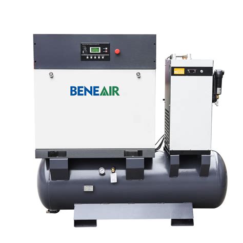 7 5kw 10HP 12bar 13bar All In One Rotary Screw Air Compressors With