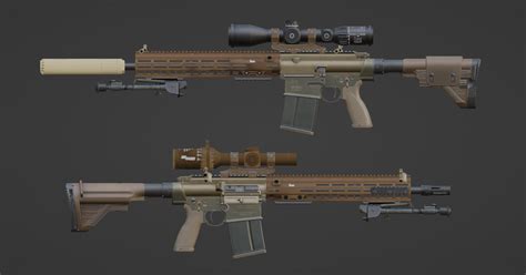M110 Sniper Rifle Black