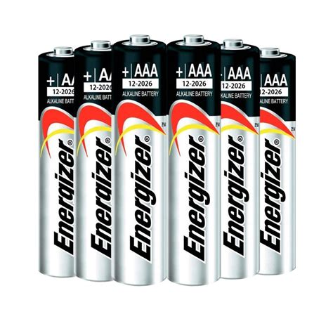 Pilha Alcalina Aaa 1 5V Max Energizer Cartela 6 Pilhas Submarino