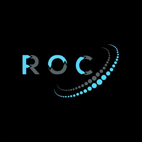 ROC letter logo creative design. ROC unique design. 26615970 Vector Art ...