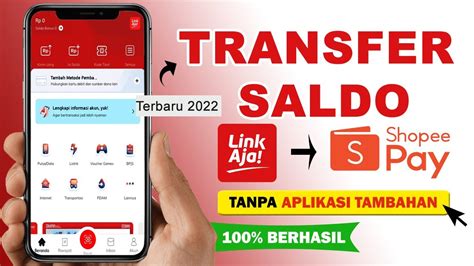 Cara Transfer Saldo Linkaja Ke Shopeepay Tanpa Aplikasi Tambahan