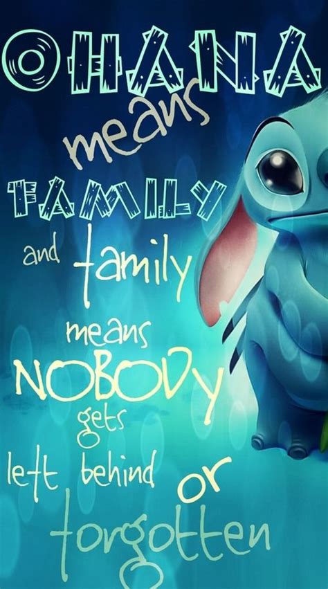 Lilo And Stitch Ohana Quote - ShortQuotes.cc