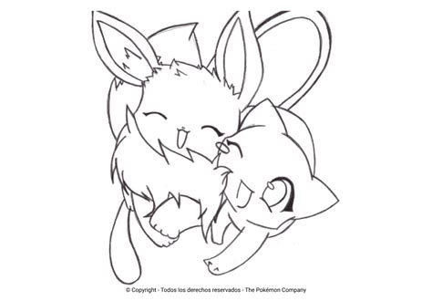 Los Mejores Dibujos De Eevee Para Colorear ☀️ Todo Para Colorear