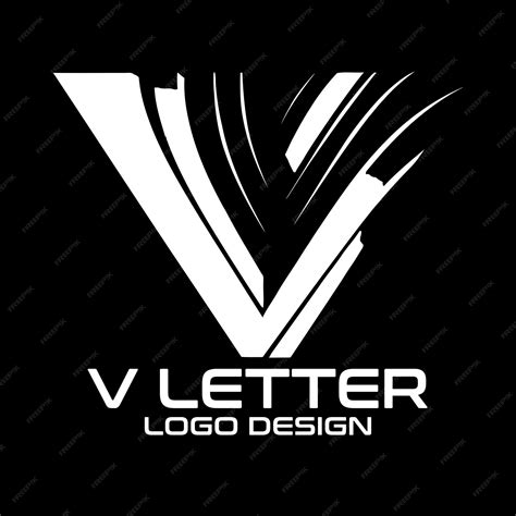 Premium Vector V Letter Vector Logo Design