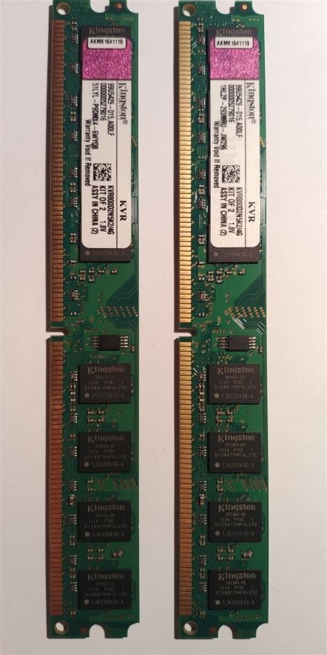 RAM Kingston KVR800D2N5K2 4G 4GB 2x2 GB DDR2 800 Poznań Kup teraz