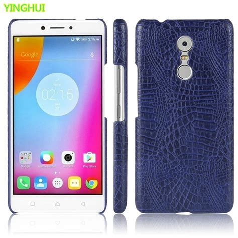 For Lenovo K Note Phone Bag Case Inch Luxury Crocodile Skin Pu