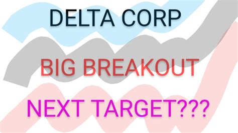 DELTA CORP SHARE LATEST NEWS TODAY DELTA CORP SHARE TARGET DELTA CORP