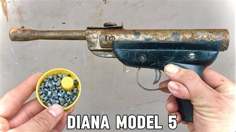 Diana Model 5 Air Pistol Restoration Gun Restoration Youtube