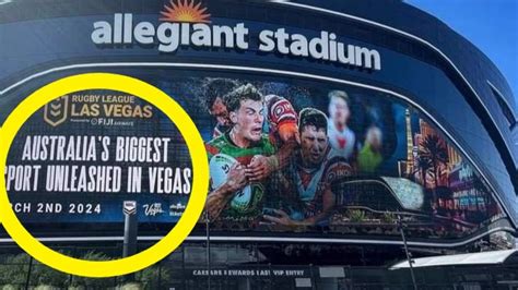 NRL 2023: NRL’s Las Vegas ad boasting rugby league is ‘Australia’s biggest sport’ infuriates AFL ...