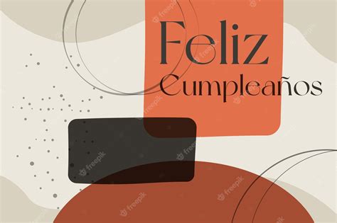 Premium Vector | Happy birthday in spanish