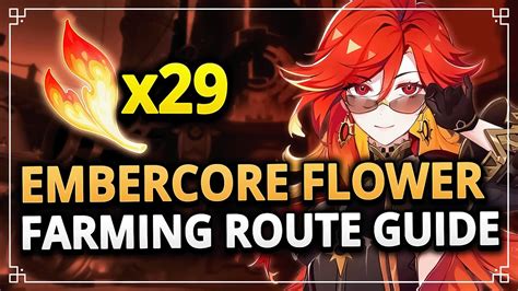 Embercore Flower All Locations Farming Route Guide Genshin Impact 50