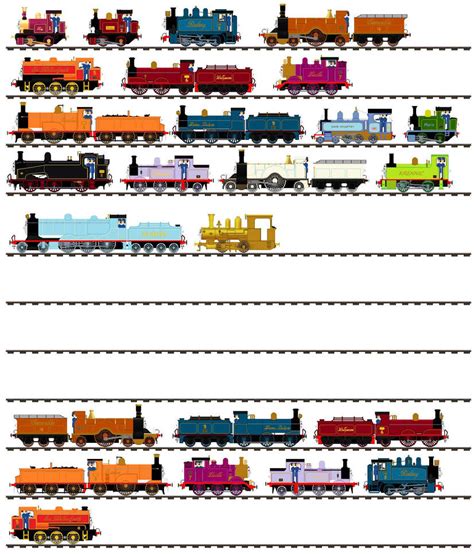 Thomas And Friends Collection Of Sprites Art20 By Timothythe0engine On