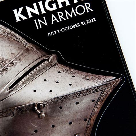 Frist Art Museum Knights In Armor Brochure – Phillips Printing