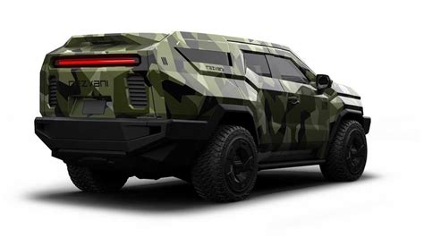 Rezvani Vengeance Configurator Military Package Includes