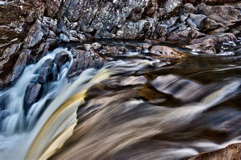 Black Water Falling Black Water Under The Bridge Rob Outram Flickr