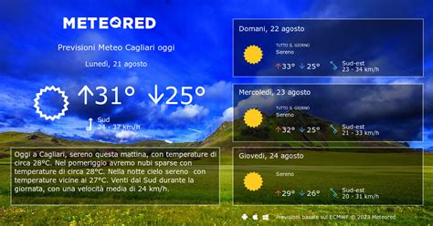 Previsioni Meteo Cagliari Domani Meteored