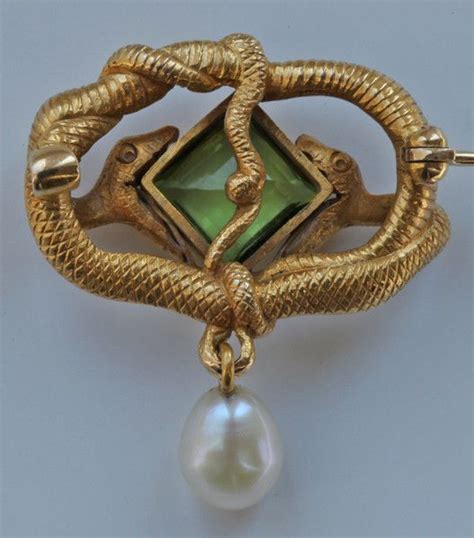 Eternal Entwined Snakes Brooch By Karl Rothm Ller Tadema Gallery