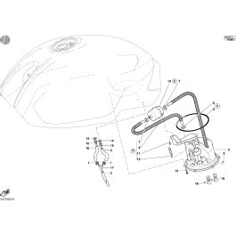 038 POMPE A CARBURANT POUR MONSTER S2R 800 2005 Esprit DUCATI La