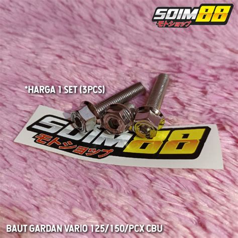 Jual Baut Gardan Vario Pcx Cbu Probolt Heng Stainless Kunci