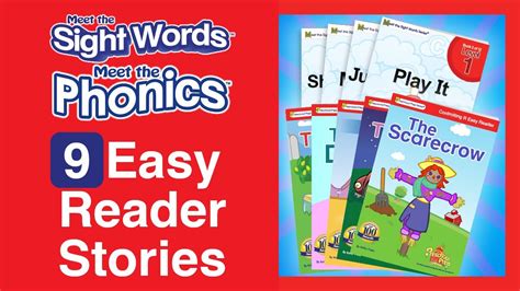 9 Easy Reader Stories Meet The Sight Words Meet The Phonics