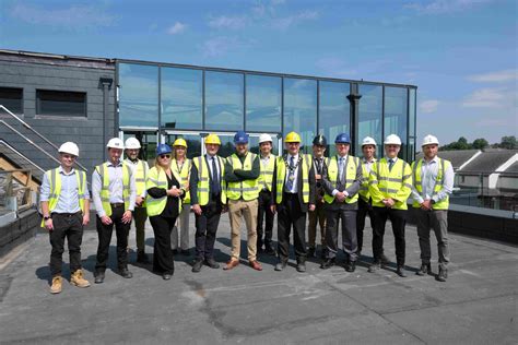 Haverfordwest's Western Quayside development reaches the top