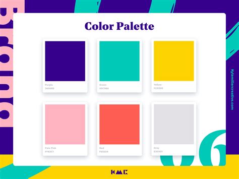 bright color palette
