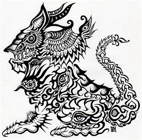 Tribal Beast By Lutamesta On Deviantart