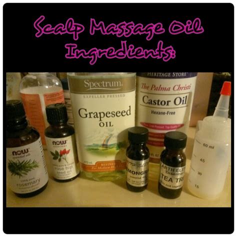 Scalp Massage Oil with Rosemary - Good for Growth?... :-) - Rachie To Waist Length!