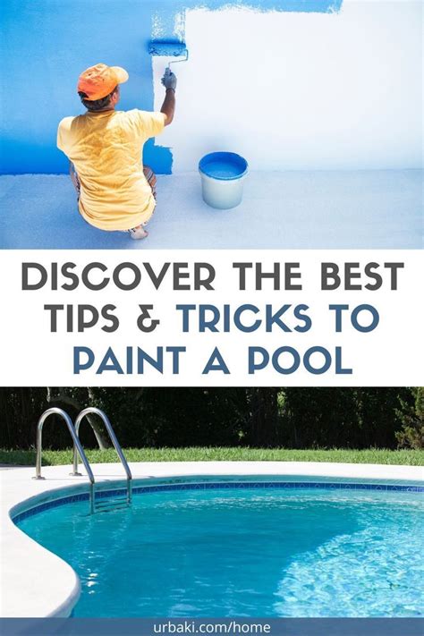 Discover The Best Tips & Tricks to Paint a Pool | Pool paint, Concrete ...