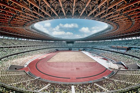 Tokyo 2020 Olympic Stadium Wallpaper Happywall