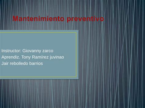 PDF FASES O PASOS DE UN MANTENIMIENTO PREVENTIVO DOKUMEN TIPS