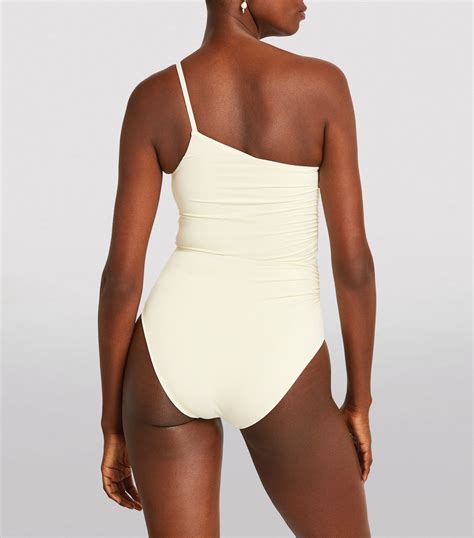 Bondi Born Sibella One Shoulder Swimsuit Harrods Us