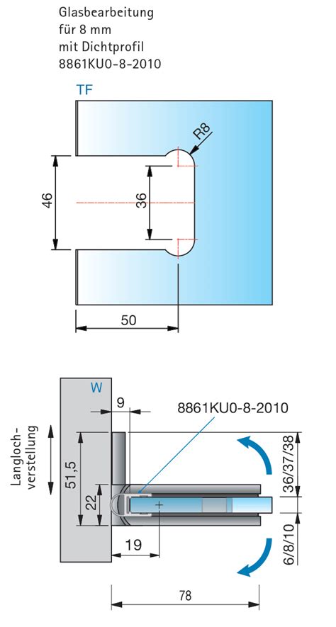 Duscht R Pendelband Flamea Glas Wand Duschbeschlag Beschl Ge