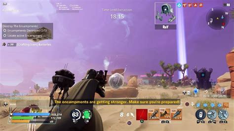 Fortnite Darth Vader Versus Encampments In Stw Blasted Badlands Venture