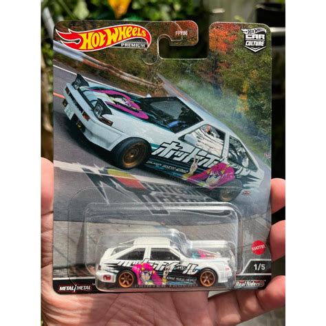 Jual Hot Wheels Premium Toyota AE Trueno Mountain Drift Wibu Shopee Indonesia