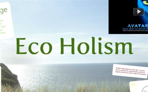 Ecologic Extension - Eco-holism by Cam Crees