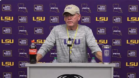 Everything Lsu Football Coach Brian Kelly Said In His October