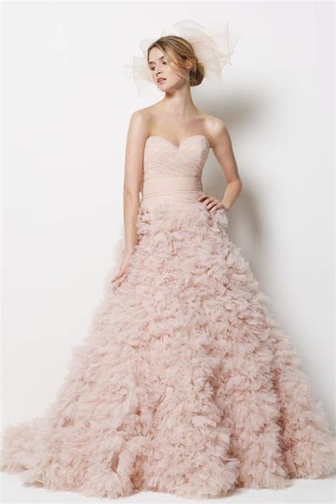 20 Pink Wedding Dresses Ideas Wohh Wedding