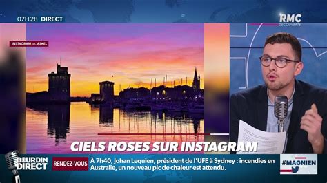 Magnien La Chronique Des R Seaux Sociaux Ciels Roses Sur Instagram