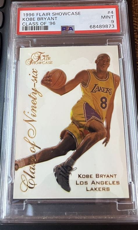 Flair Showcase Kobe Bryant Class Of Psa Mint Ebay