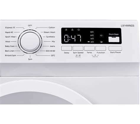 Logik L Wm Kg Spin Washing Machine White Currys Business