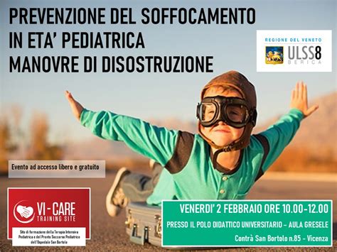 2 Febbraio Corso Gratuito Di Prevenzione Del Soffocamento E Manovre Di