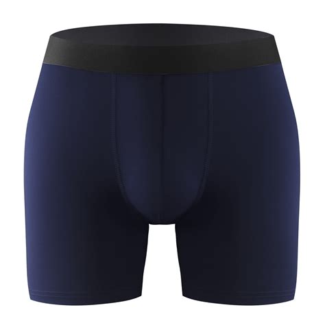 khonts Men's Incontinence Underwear Boxer Brief Leak Proof Washable