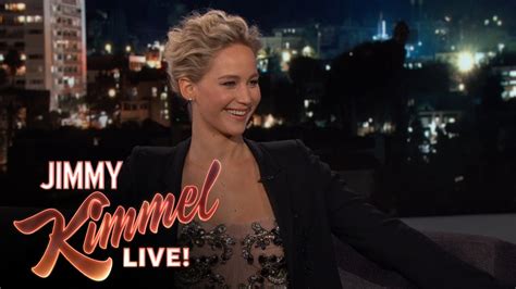 Jennifer Lawrence & Jimmy Kimmel are Hypochondriacs - YouTube